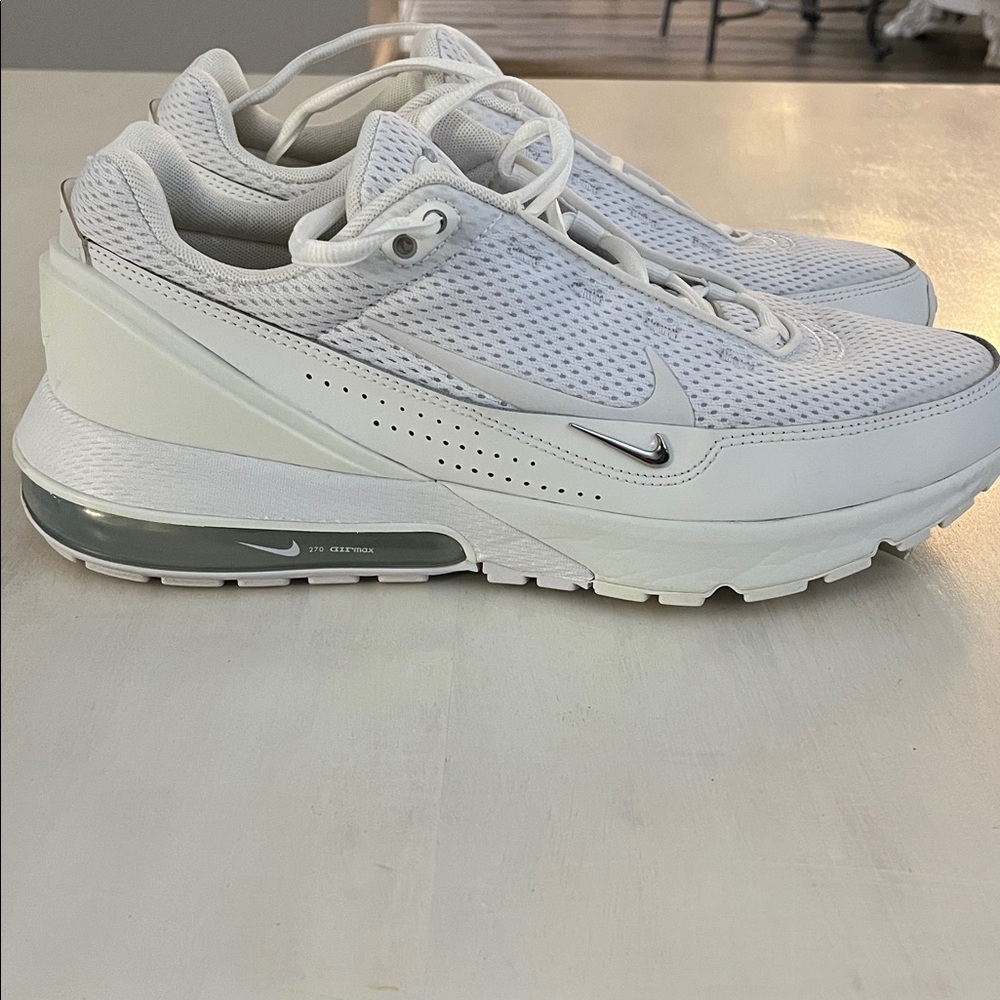 Nike Air Max Pulse 270 triple white 8/23-10/23 - Picture 3 of 11
